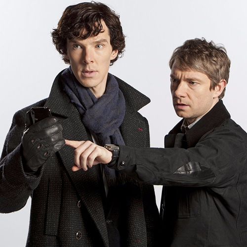 Dr. Watson is a blogger and Holmes loves text messaging in the BBC’s modern-day “Sherlock” series.