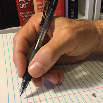 Traditional Pen Grip | Randy Lyman - Writing For The Age Of Lies